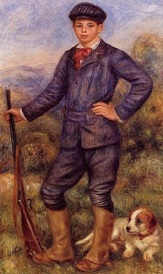 Pierre-Auguste Renoir Portrait of Jean Renoir as a hunter Sweden oil painting art